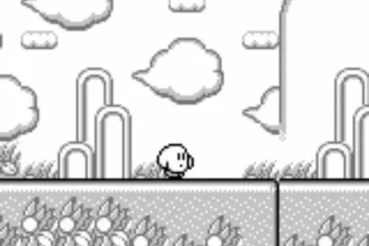 Kirby's Dream Land Game Boy gameplay screenshot