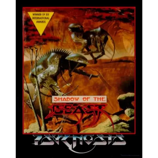 Shadow of the Beast Amiga box art