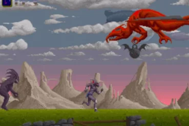 Shadow of the Beast Amiga gameplay screenshot