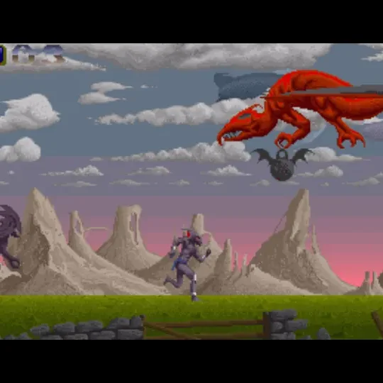 Shadow of the Beast Amiga gameplay screenshot