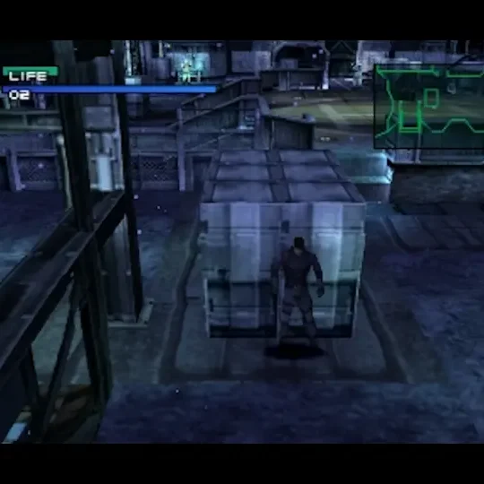 Metal Gear Solid PS1 gameplay screenshot