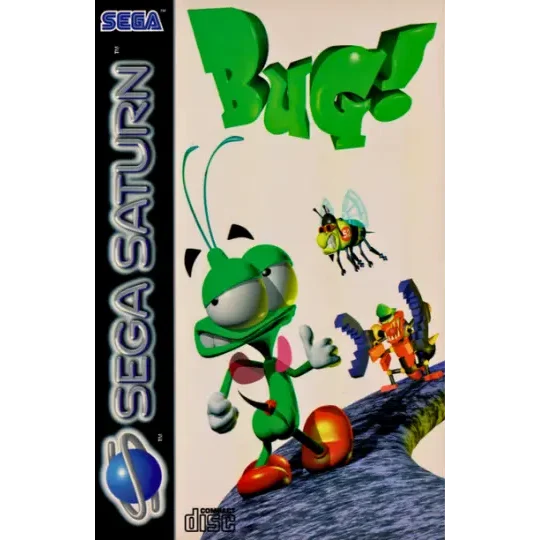Bug! Saturn box art